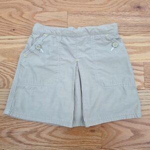 Lands' End Tan Kids' Shorts with Yellow Trim